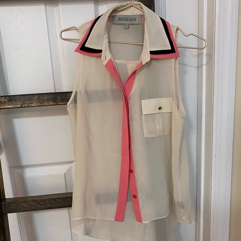 Remain - Nordstrom Sheer Top- Never Worn